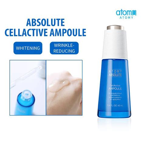 Atomy Absolute Cellactive Ampoule 40ml Shopee Singapore