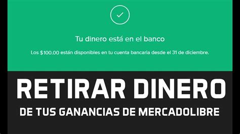 Como Retirar Dinero De Mercadopago Tutorial Completo Youtube