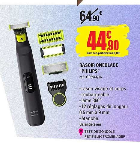 Promo Rasoir Oneblade Philips Chez E Leclerc ICatalogue Fr