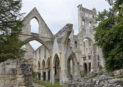 Jumièges Seine Maritime Abbaye Saint Pierre Eglise Saint Pierre