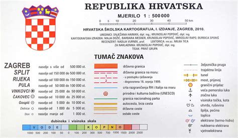 Republika Hrvatska Hrvatska školska Kartografija