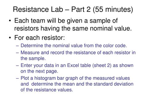 Ppt Egr 101 Resistance Lab Powerpoint Presentation Free Download