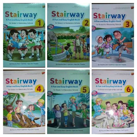 Jual Buku Bahasa Inggris Stairway Untuk Kelas Sd Kurikulum