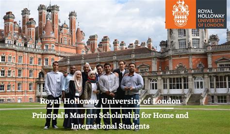 Royal Holloway Principal S Masters Scholarship For International