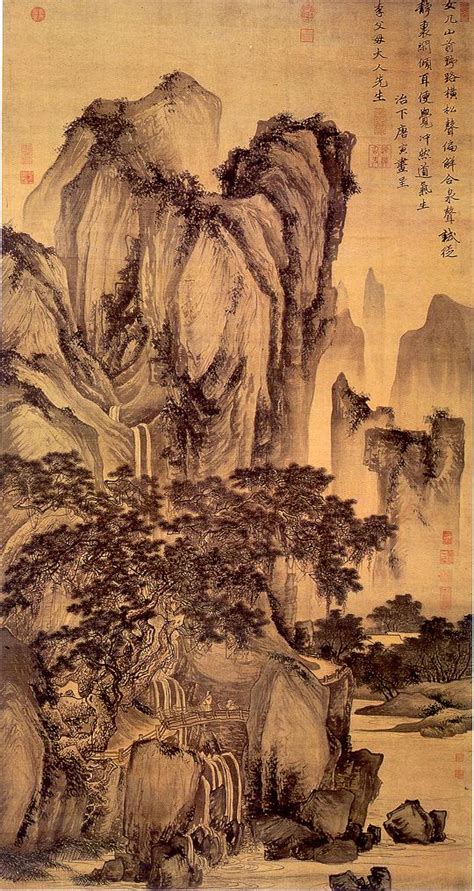 Landscape Paintings Of Tang Yin