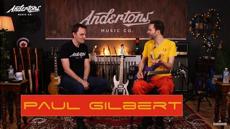 Paul Gilbert The Capt Meets Pg For Some Tips Shred Alert