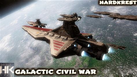 Star Wars Empire At War Galactic Civil War Remake V 3 5 Hard Skirmish 2 Youtube