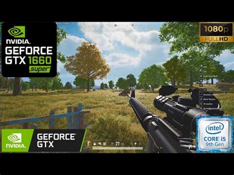 PUBG PC Ultra Settings GTX 1660 SUPER I5 9400F YouTube