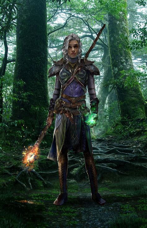 Dragon Age Elven Mage by uncannyknack on DeviantArt