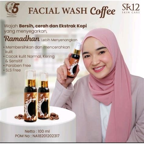 Jual Sr 12 Facial Wash Coffe 100 Ml Shopee Indonesia