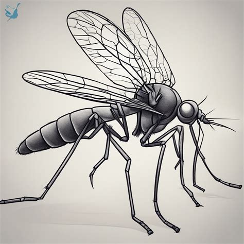 How To Draw Mosquito Trying Drawing