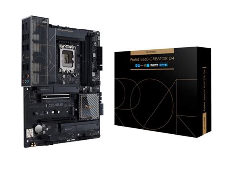 Asus Proart B660 Creator D4 Lga 1700 Atx Motherboard Hasoobi