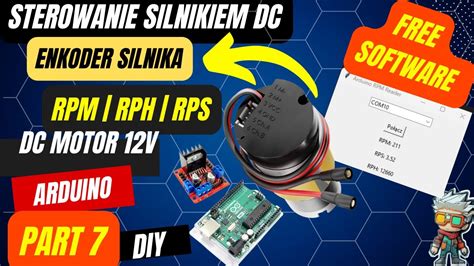 Sterowanie Silnikiem Dc Z Enkoderem Arduino Rpm I Enkoder W Akcji