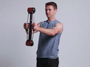 Steel Bow Exercises Bullworker Personal Home Fitness Isometric