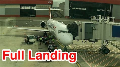 Qantaslink Boeing 717 200 Landing Sydney Youtube