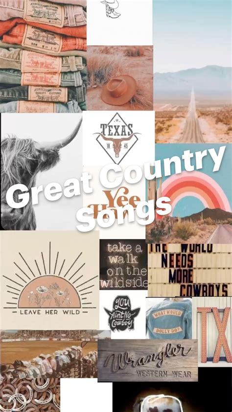 Country Songs Aesthetic Wallpapers Wallpaper Cave