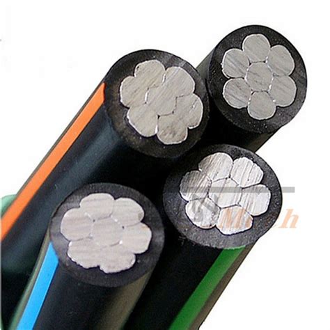 Aaac Acsr Twisted Aluminum Alloy Overhead Insulated Abc Cable Abc