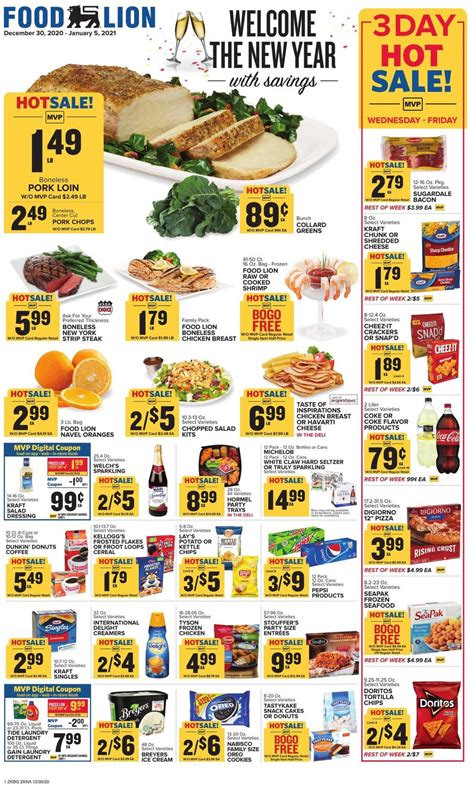 Food Lion Ad Circular 1230 01052021 Rabato