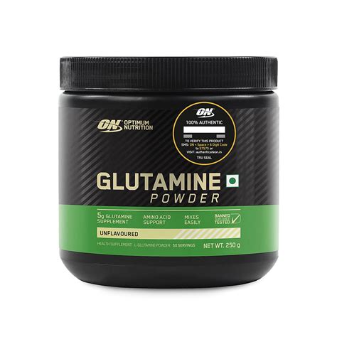 Optimum Nutrition L Glutamine Powder Gram Serves G