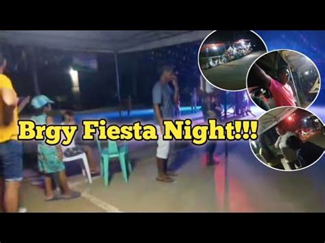 Barangay Fiesta Night Sayawan Judaysvlog Youtube