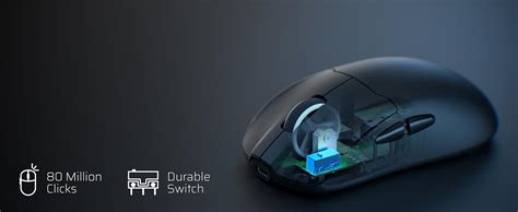 LTC GM022 Superlight 3-Mode Wireless Gaming Mouse with RGB Charging ...