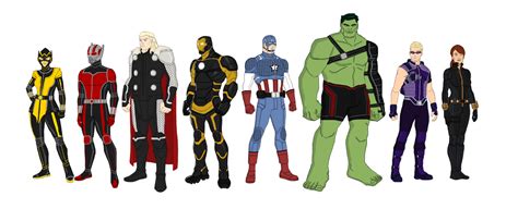 Avengers Redesign 2017 By Jsenior On Deviantart