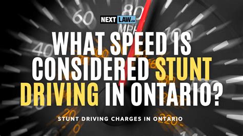 Stunt Driving Why Speeding Over 40km H Is A Game Changer