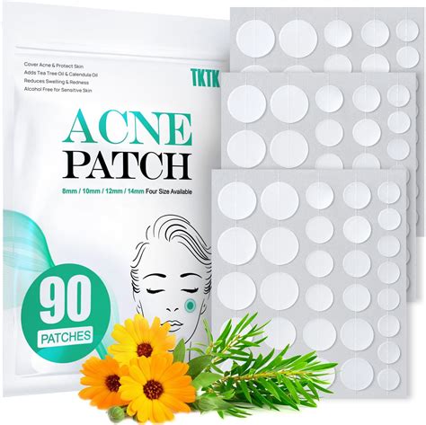 Tktk Pimple Patches For Face 4 Sizes 240 Patches Acne Patches Hydrocolloid Zit