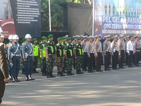 Malang Post Kodim Kota Malang Ikuti Apel Gelar Operasi Zebra