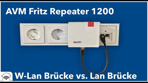 Avm Fritz Repeater Per Lan Br Cke Einrichten Und Mit Mesh