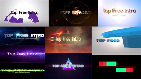 Top 10 Free Intro Templates 2016 Sony Vegas download+No-plugins ...