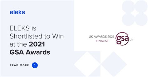 Eleks Is Shortlisted To Win At The 2021 Gsa Awards Eleks Enterprise