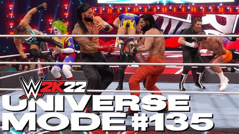 Wwe 2k22 Universe Mode Royal Rumble Ppv Part 6 6 135 Youtube