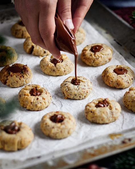 Rezept Haselnuss Nougat Plätzchen mit Haselnussöl