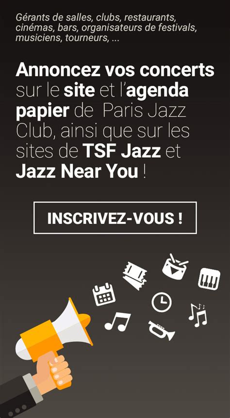 PARIS JAZZ CLUB, the Network of all jazz venues