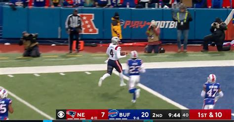 Patriots vs. Bills highlights: Bailey Zappe fools defense on TD run ...