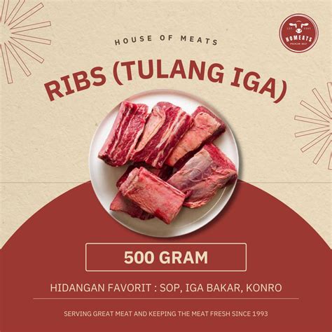 Jual Tulang Iga Rusuk Sapi Super Lokal Gondrong Segar Sop Konro Bakar