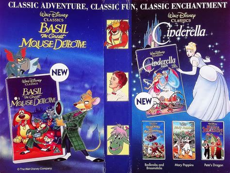 Basil The Great Mouse Detective And Cinderella Inside Uk V Flickr