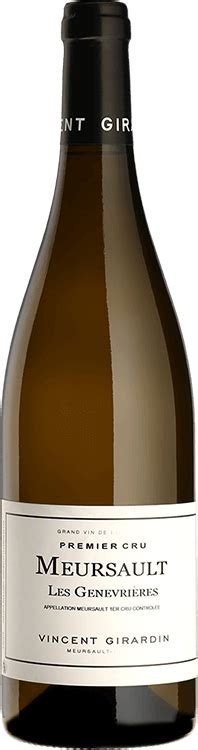 Buy Vincent Girardin Meursault Er Cru Les Genevrieres Wine