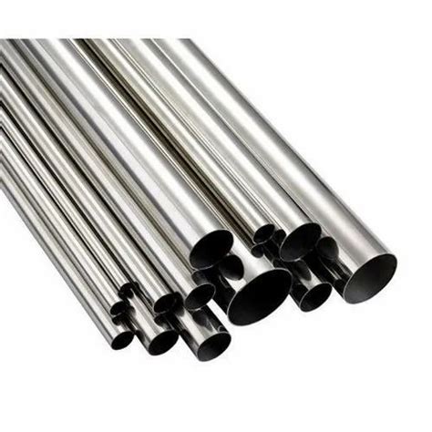 Stainless Steel Round Ss Seamless Pipes Meter Grades L At