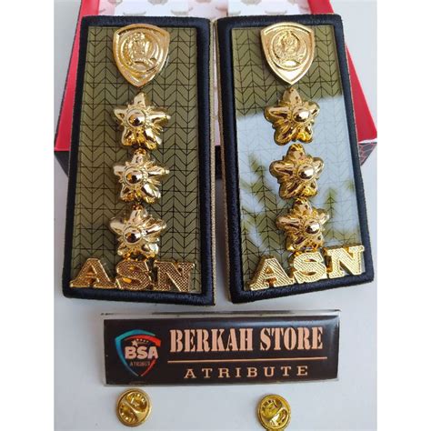 Jual PANGKAT ASN MALUKU GOL 4B LIST HITAM EXCLUSIVE Shopee Indonesia