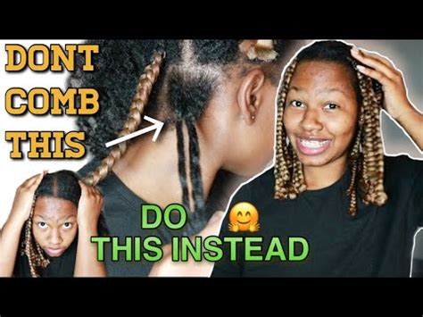 How To Remove Braids WITHOUT Breakage Tips That Will Retain Your