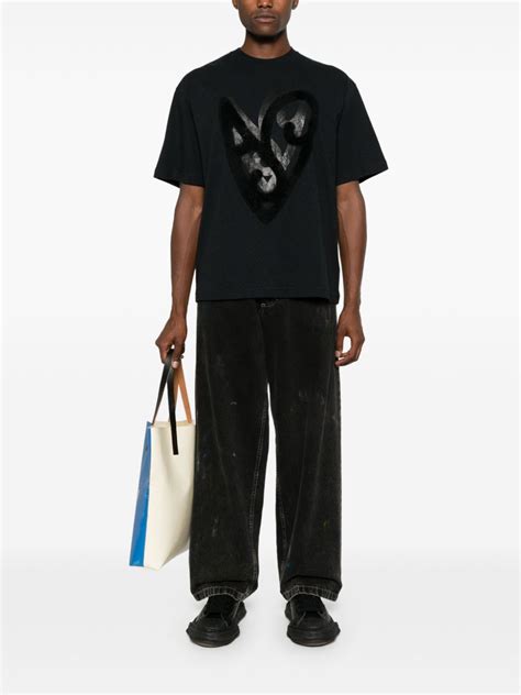 Acne Studios Camiseta Estampa Farfetch