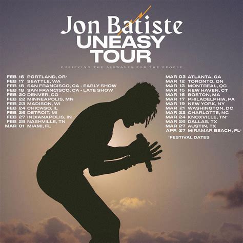 Jon Batiste Tour Schedule 2024 Deny Morgen