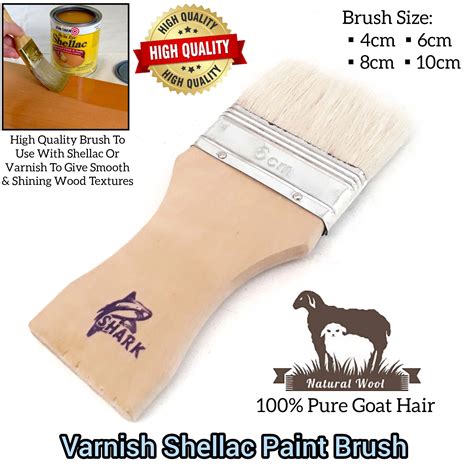 Varnish Brush Shellac Paint Brush For Wood Furniture Shellac Cabinet