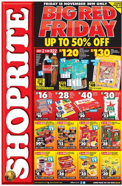 Red Friday Shoprite June Catalogue Sadye Fernanda