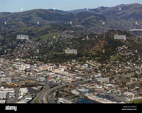 Aerial Photograph San Rafael Marin County California Stock Photo Alamy