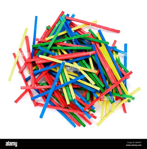 Coloured Matchsticks Stock Photo 7353814 Alamy