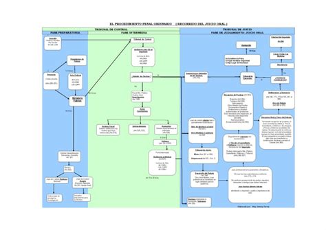 Juicio Penal Oral Esquema Jurídico Fácil