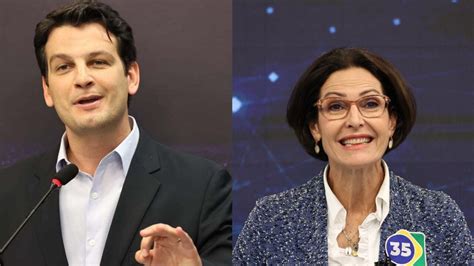 Pesquisa Traz Eduardo Pimentel E Cristina Graeml Na